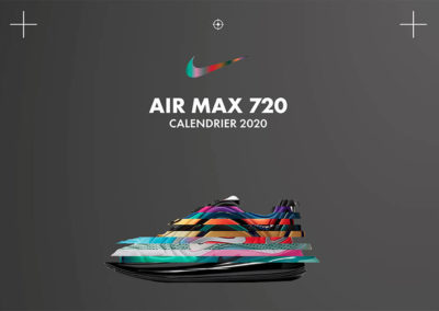 Calendrier Air max 720