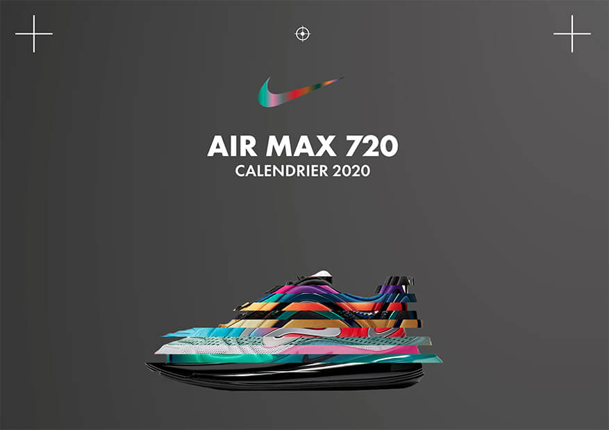 Calendrier Air max 720